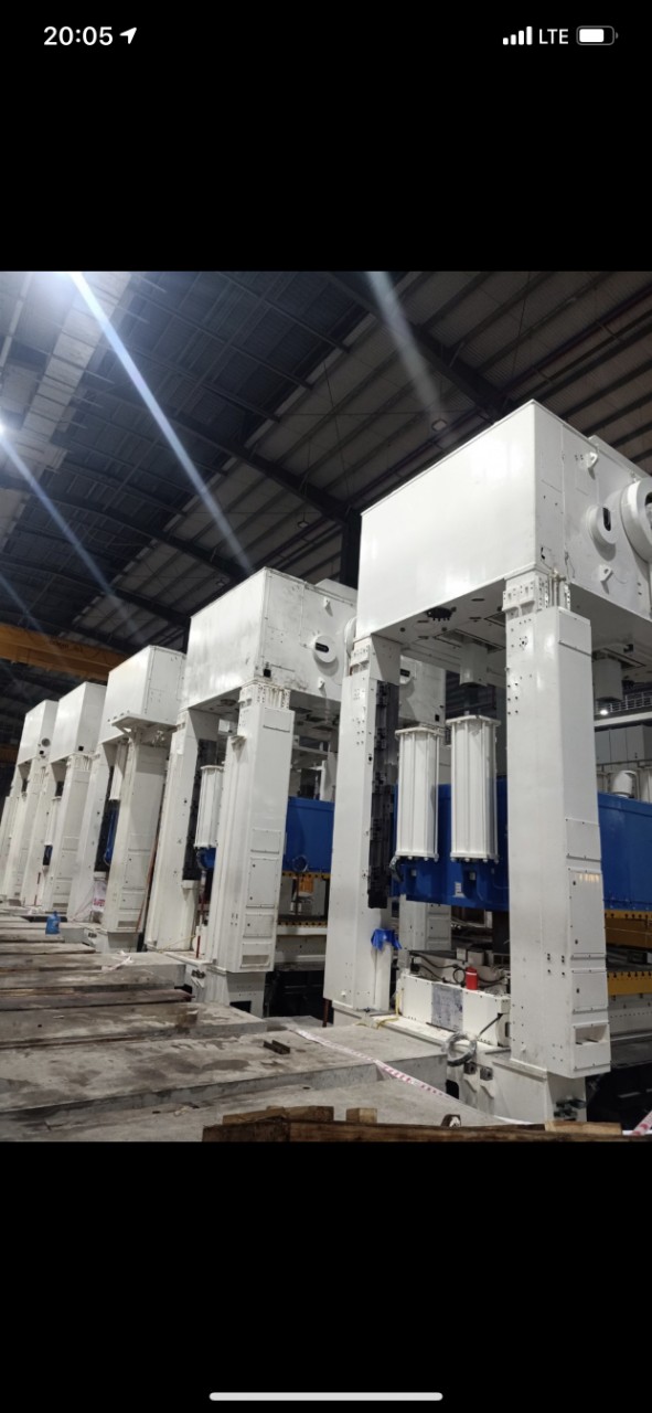 Lắp đặt dây chuyền dập