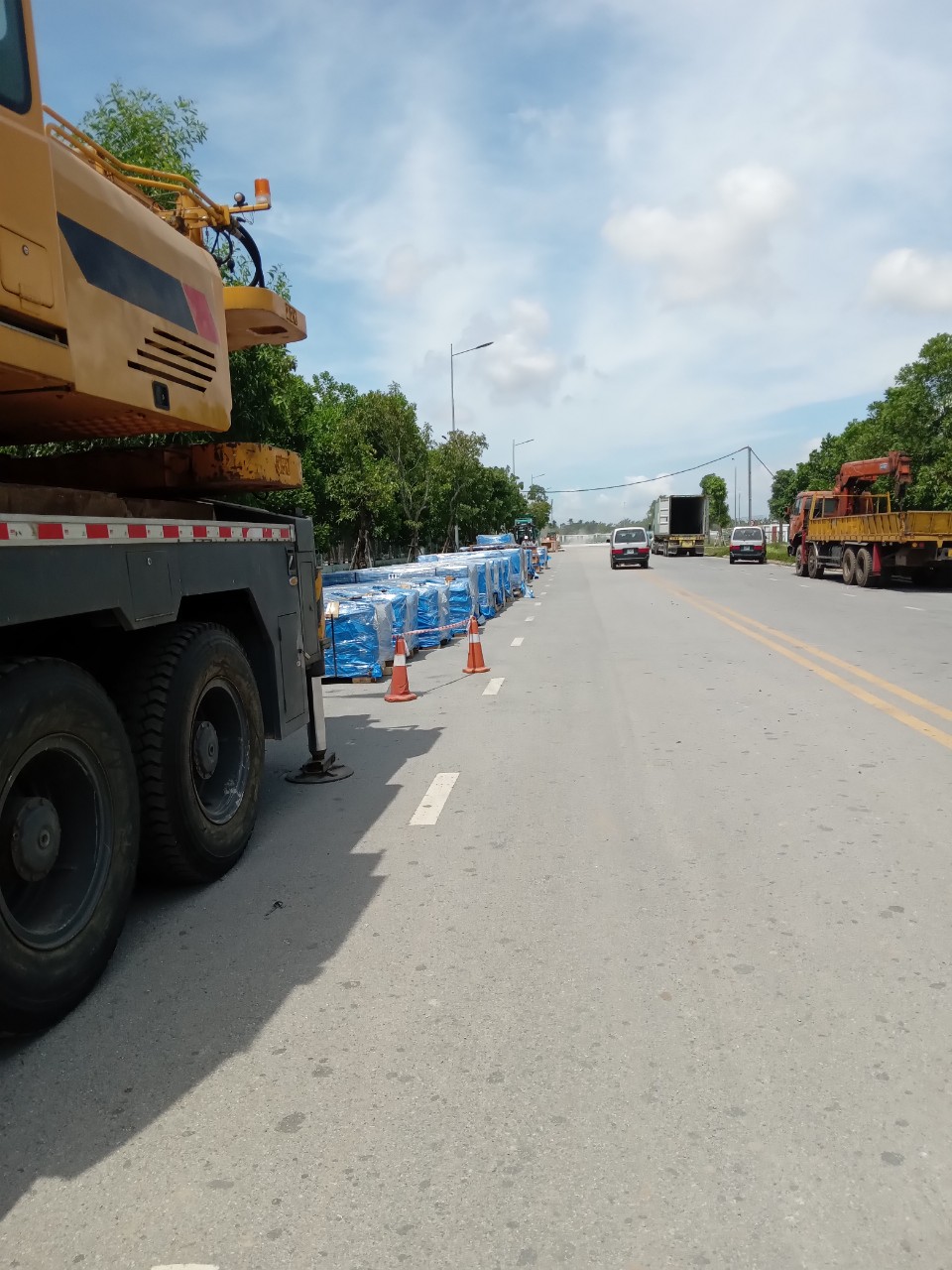 Lắp đặt dây chuyền dập